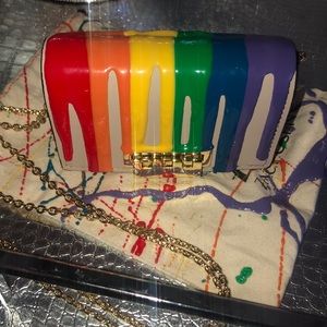 Zac Posen Mini Melted paints bag